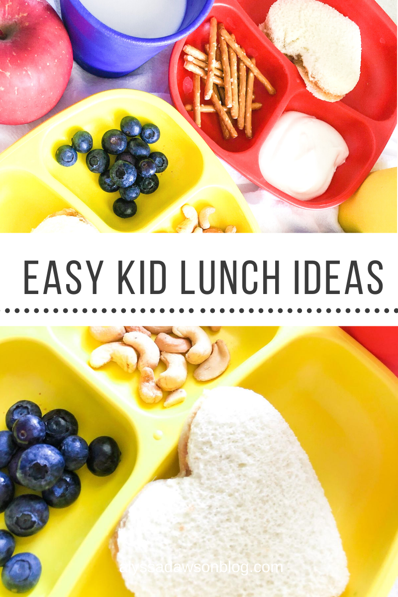 Back to School Lunch Ideas - Alyssa Dawson